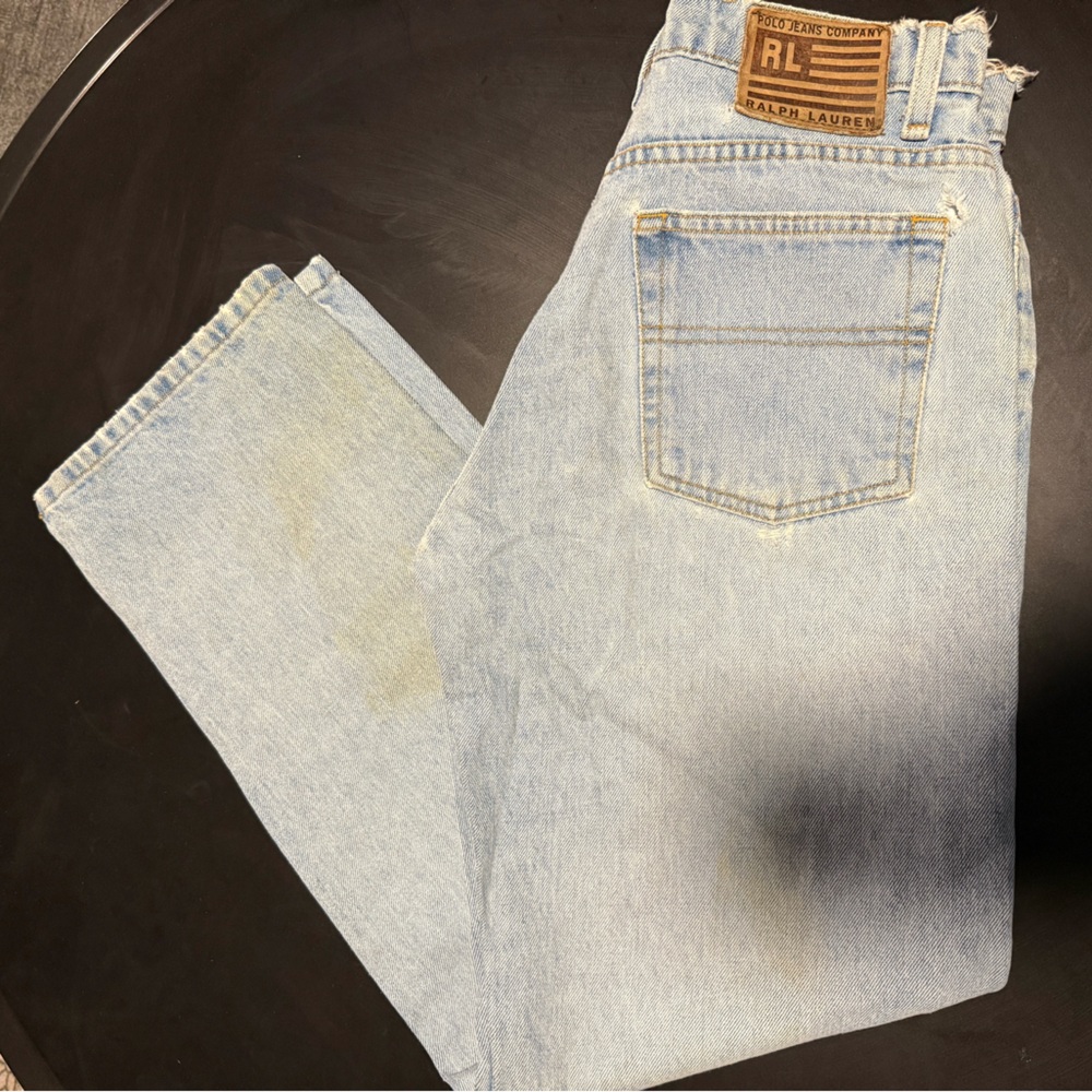 Polo Ralph Lauren Light Blue Women's Straight Jeans